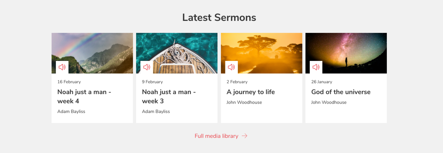sermons feed
